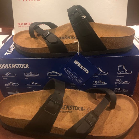 Birkenstock Shoes - Birkenstock Mayari Birko Black asst new